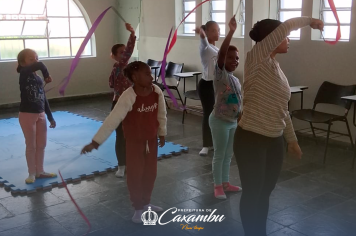 Aulas de Ballet nos Serviços de Convivência do CRAS em Caxambu