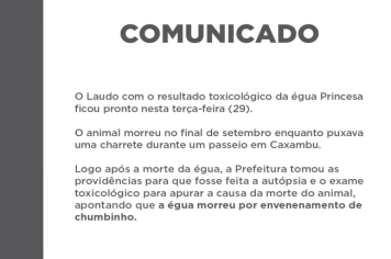 COMUNICADO