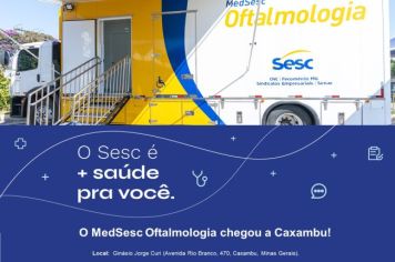 Sesc em Minas oferece mais de 500 atendimentos oftalmológicos gratuitos em Caxambu