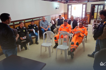 Prefeitura de Caxambu realiza capacitação sobre Plano de Emergência no Aeródromo Municipal