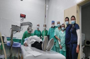 SECRETARIA DE SAÚDE PROMOVE CIRURGIAS DE CATARATA E PTERÍGIO NO HOSPITAL DE CAXAMBU