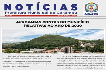 NOTÍCIAS DA PREFEITURA – Nº 18 – 31 de julho de 2022
