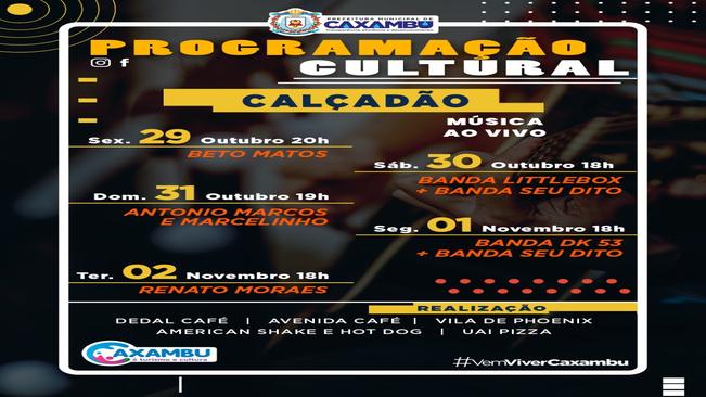 EVENTOS DO FIM DE SEMANA