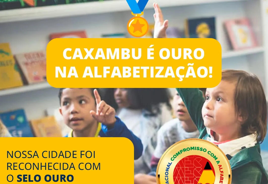 Caxambu é OURO na Alfabetização!