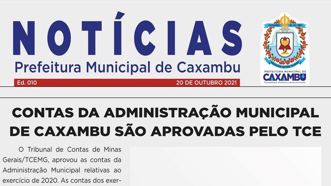 NOTÍCIAS DA PREFEITURA – Nº 10 – 20 de outubro de 2021