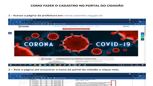 CADASTRAMENTO DOS PAIS E/OU RESPONSÁVEIS NO SISTEMA SONNER DA PREFEITURA MUNICIPAL