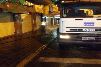 Limpeza das ruas