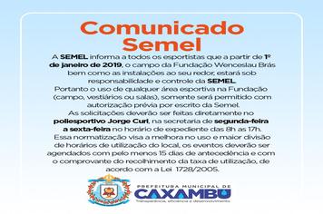 Comunicado SEMEL.