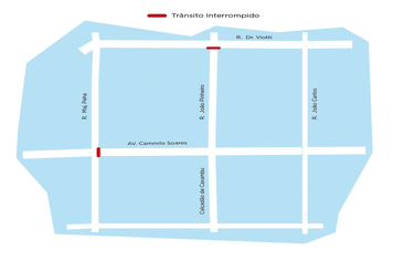 Alterações no trânsito para os dias 21 a 23 de setembro.