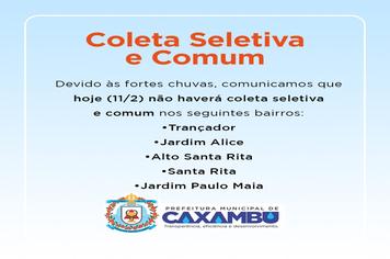 Coleta Seletiva e comum