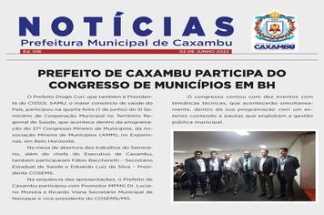 NOTÍCIAS DA PREFEITURA – Nº 16 – 2 de junho de 2022