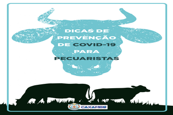 Dicas de prevenção de covid-19 para Pecuaristas