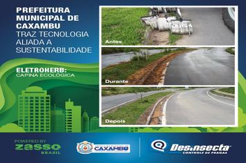 Capina Elétrica em Caxambu!