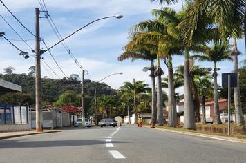 LIMPEZA E SINALIZAÇÃO NA AVENIDA ÁPIO CARDOSO