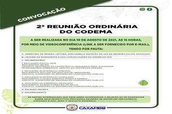 EDITAL DE CONVOCAÇÃO – CODEMA