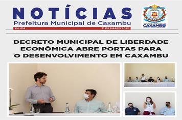 NOTÍCIAS DA PREFEITURA – Nº 14 – 31 de março de 2022