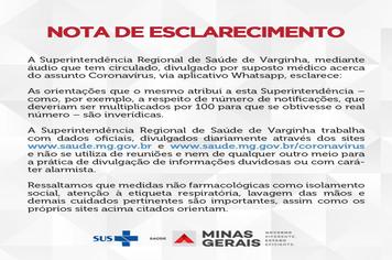 NOTA DE ESCLARECIMENTO