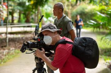 EQUIPE DA GNT GRAVA EM CAXAMBU PARA NOVO PROGRAMA DA EMISSORA