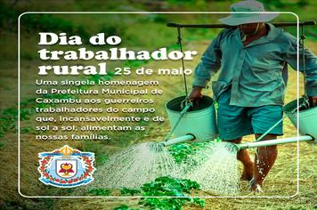 Parabéns Trabalhador Rural