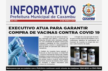 INFORMATIVO MUNICIPAL – Nº 02 – 31 de MARÇO de 2021