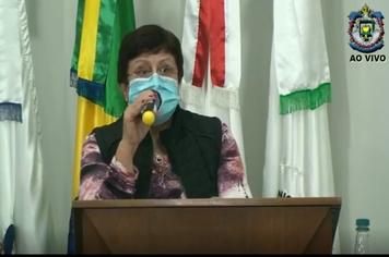 GESTÃO E TRANSPARÊNCIA – SECRETÁRIA DE SAÚDE APRESENTA DETALHES DE AÇÕES NA CÂMARA MUNICIPAL