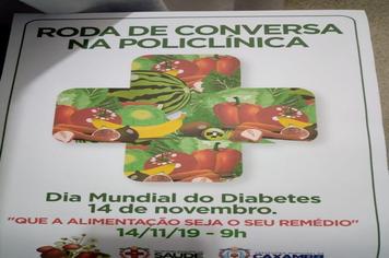 Roda de conversa na policlínica.