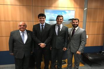 Prefeito de Caxambu em Reunião com Ministro do Turismo