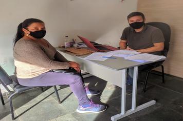 MORADORES DO BAIRRO PADRE LÉO SÃO CADASTRADOS PARA PROGRAMA DE REGULARIZAÇÃO FUNDIÁRIA