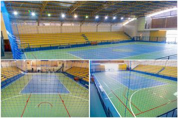 PINTURA DA QUADRA DO POLIESPORTIVO JORGE CURI