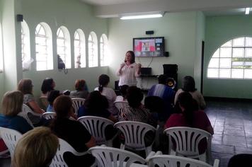 Palestra sobre o câncer de mama