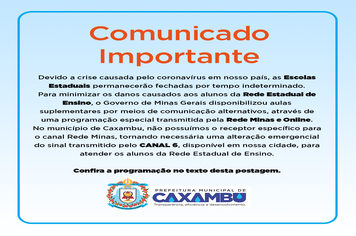 Comunicado Importante