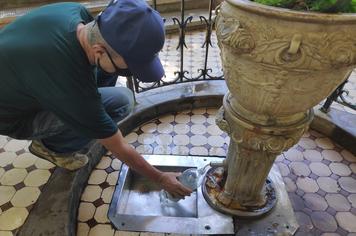 ESTUDO DESENVOLVIDO NA UFLA CONTRIBUIU PARA TRANSFORMAR COLETA DE ÁGUA MINERAL NA FONTE EM PATRIMÔNIO CULTURAL E IMATERIAL DE CAXAMBU