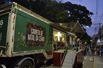 Caxambu entra oficialmente no clima de Natal.