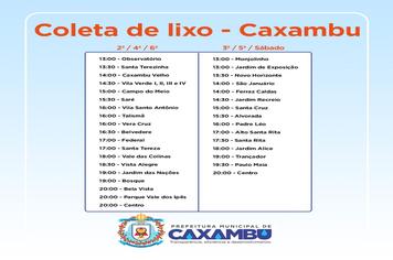 A coleta de lixo mudou para melhor. Fique atento às mudanças.