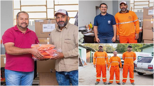 NOVOS UNIFORMES PARA AS EQUIPES DA PREFEITURA