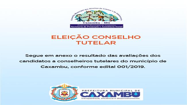 ELEIÇÃO CONSELHO TUTELAR