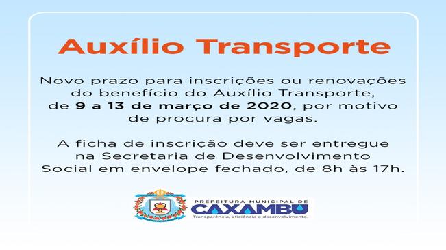 Auxílio Transporte