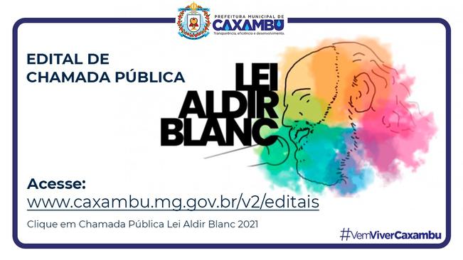 LEI ALDIR BLANC – EDITAL PUBLICADO