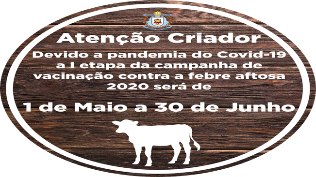 Campanha de vacinação contra FEBRE AFTOSA
