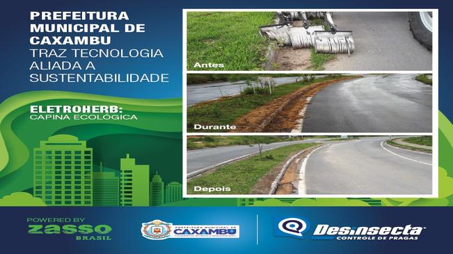 Capina Elétrica em Caxambu!
