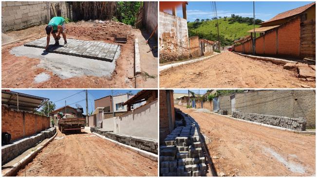 CALÇAMENTO E CAPINA NOS BAIRROS