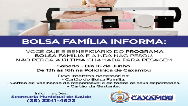 BOLSA FAMÍLIA INFORMA: