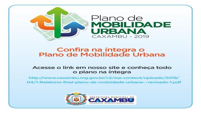 Plano de Mobilidade Urbana