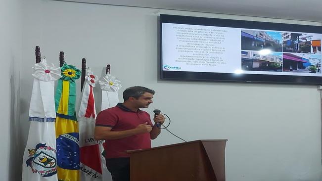 AMBIÊNCIA URBANA: PROJETO É DEBATIDO NA CÂMARA MUNICIPAL