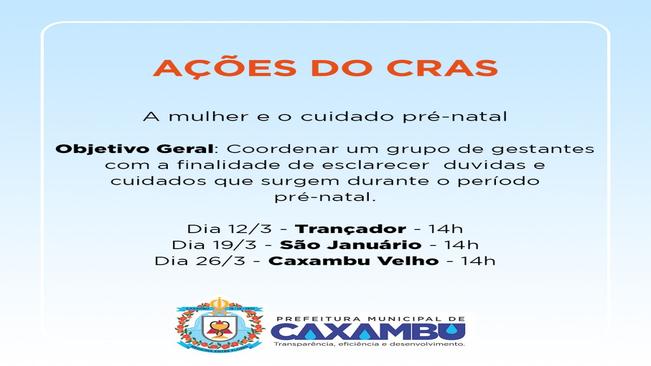 Palestra – Mulher e o cuidado Pré-Natal