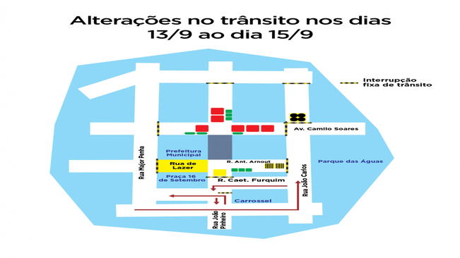 Fique por dentro das alterações no trânsito