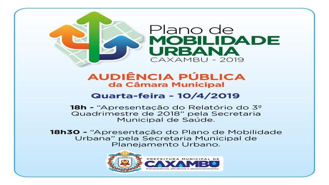 Audiência Pública da Câmara Municipal de Caxambu