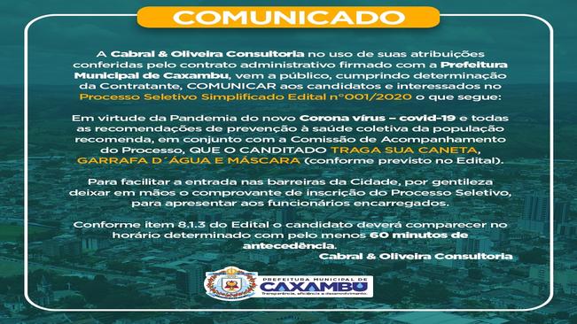 Comunicado