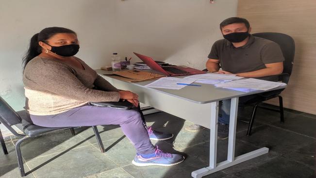 MORADORES DO BAIRRO PADRE LÉO SÃO CADASTRADOS PARA PROGRAMA DE REGULARIZAÇÃO FUNDIÁRIA