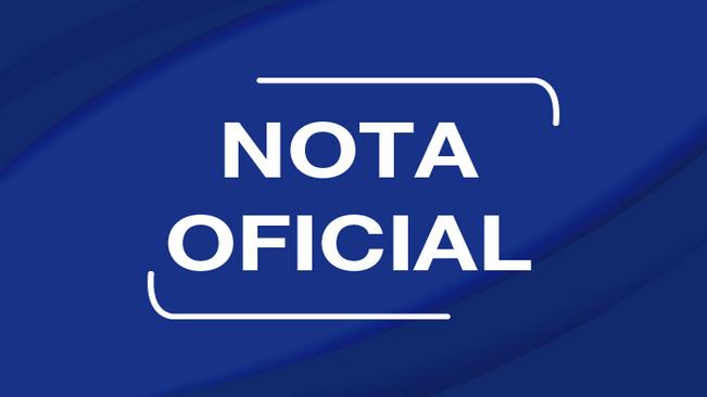 NOTA OFICIAL – SECRETARIA MUNICIPAL DE EDUCAÇÃO